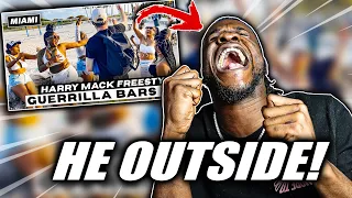 THE COPS TRY TO STOP HARRY?! | Harry Mack brings the HEAT to Miami | Guerrilla Bars 23 (REACTION)