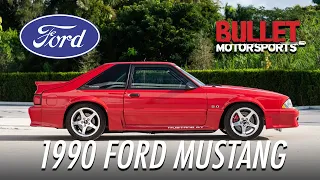 1990 Ford Mustang | [4K] | Track Pony