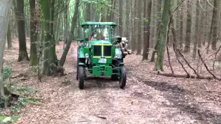 Holz machen wie vor 50 Jahren Deutz F2L 514