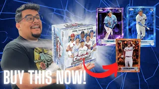 2022 Topps Chrome Update Sapphire Hobby boxes Are the Best Topps Baseball Boxes to buy!