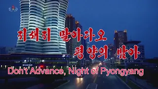 Don't Advance, Night of Pyongyang 지새지 말아다오 평양의 밤아 - DPRK Pochonbo Electronic Ensemble (eng. sub.)