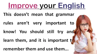 How to Learn a Language || Graded Reader || Learn English Through Story || Improve Your English