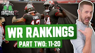 Fantasy Football 2021 - WR Rankings: 11-20 + Latest Camp Hype, Yikes-o-potamus - Ep. 1087