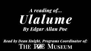 A Reading of "Ulalume"