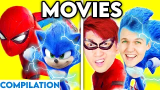 MOVIES WITH ZERO BUDGET! (SPIDER-MAN, SONIC, PENNYWISE, PAW PATROL, LUCA, & MORE!) *COMPILATION*