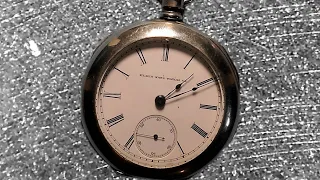 Taking apart an 1880's Elgin pocket watch - part 1 of 3