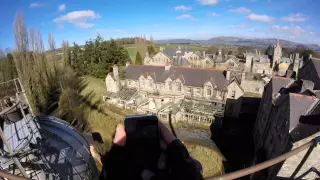 Denbigh Asylum (North Wales Hospital). Climbing the Silos by Hamtagger