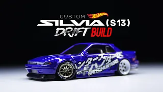 Nissan Silvia S13 Drift Style Custom Hot Wheels