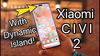 Xiaomi Civi 2 5G with Dynamic Island to Rival iPhone 14 Pro?  |  Unboxing & Overview