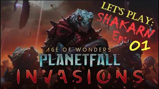 Planetfall: Invasions - Lets Play Shakarn Ep.  1.