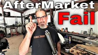 REPLACING Fork Tube SEALS On HARLEY Davidson 1994 EVO Heritage SOFTAIL / An Aftermarket FAILURE!