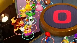 Super Mario Party MiniGames - Mario Vs Luigi Vs Diddy Kong Vs Donkey Kong (Master Cpu)