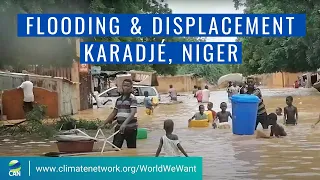 Thousands of families displaced in Karadjé, Niger | #WorldWeWant