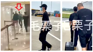 Finally, after a detour due to flight cancellation,WangYibo still returned to Beijing safely tonight