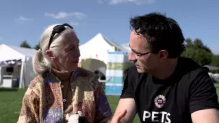 Dr. Jane Goodall at The VET Festival 2015