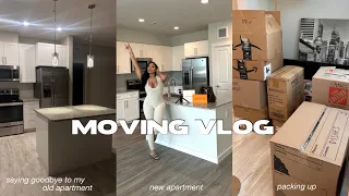 MOVING VLOG EP 1: I MOVED TO HTX + LUXURY APARTMENT + 14 HR DRIVE + PACKING MY APARTMENT & MORE