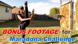 Outtakes and Bonus Footage from Maradona Challenge