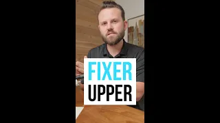 MISTAKE: buying a fixer upper