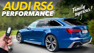 NEW Audi RS6 Performance (630 hp) - POV drive & walkaround