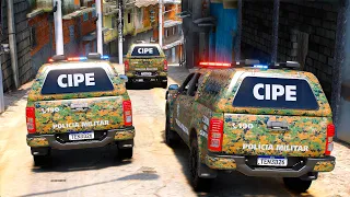 PERSEGUIÇÃO + CONFRONTO CIPE PMBA | GTA 5 POLICIAL