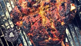 Pit Roasted Leg Of Lamb on a Wood Fire | Barbecue Lamb Recipe | Barlow BBQ
