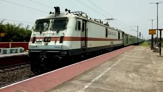 Dangerous Wap7 fast & Furious Duronto+Shatabdi+Rajdhani+Humsafar at maximum permissible Speed..!