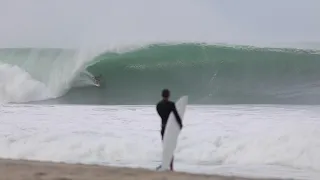 Marcial Monreal on the Tallest Wave of this Puerto Escondido Session - Tuesday September 29 2020