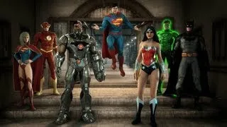 Justice League : Alien Invasion 3D ride-through at Warner Bros. Movie World