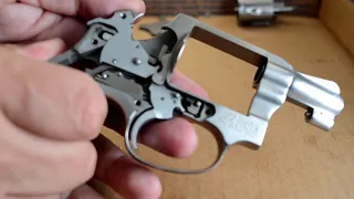 Defective spring - Smith and Wesson Model 60 Revolver trigger kit installation.