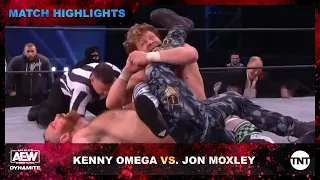 Kenny Omega Defeats Jon Moxley on #AEWDynamite to Become New AEW World Champion