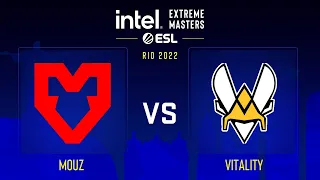 MOUZ vs Vitality | Map 1 Mirage | IEM Rio Major 2022 - Legends Stage