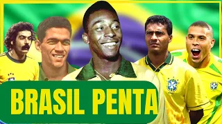 NOSTALGIA PENTA: RELEMBRE OS 5 TITULOS DO BRASIL NA COPA - DOCUMENTARIO