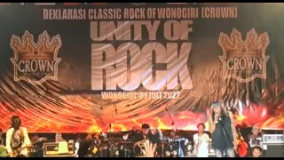 Roy Jeconiah full at Deklarasi Classic Rock of Wonogiri (CROWN )