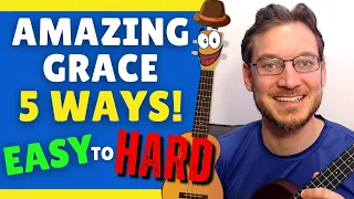 Amazing Grace Ukulele Play Along | Chords & FINGERPICKING!