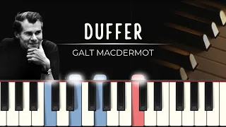 Galt MacDermot - Duffer (MIDI + synthesia tutorial + piano sheets)