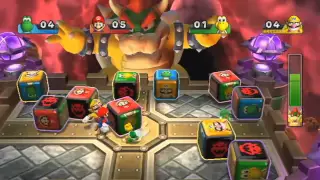 Mario Party 9 - Boss Battle - Bowser's Block Battle