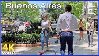 【4K】WALK Buenos Aires ARGENTINA 4K video AR TRAVEL vlog BA