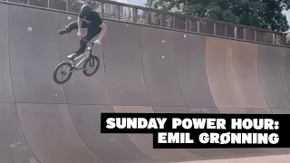 Sunday POWER HOUR with Emil Grønning #bmx