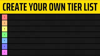 How to Create Your Own Tier List (Quickly & Tutorial)