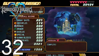 KH FM [Proud Mode] Walkthrough Part 32 Atlantica Gummi Ship Missions