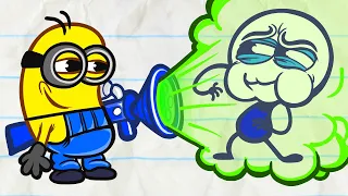 Pencilmate Gets Blasted! | Animated Cartoons Characters | Animated Short Films | Pencilmation