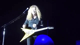 Megadeth - Skin o' My Teeth (Houston 07.09.17) HD