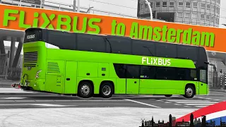 Flixbus to Amsterdam - Our CHEAPEST ride ever! A travel vlog europe