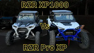 Which RZR to buy?  Pro XP or XP1000