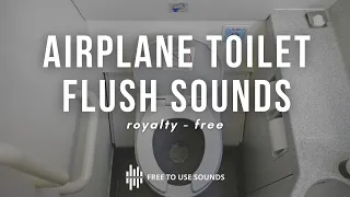 Airplane Toilet Flush Sound Effects