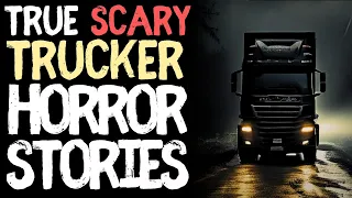 True Trucker Scary Horror Stories for Sleep | Black Screen With Rain Sounds