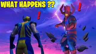 Fortnite Boss Galactus Meets Boss Wolverine (New Bosses, Mythic Weapons, Vault Locations & Keycard)