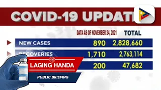 Confirmed cases of COVID-19 as of Nov. 24, 2021