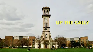 Up Caledonian Road to Copenhagen Fields Islington (4K)