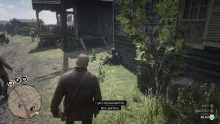 Red Dead Redemption 2 | Arthur Tells Mickey He's Dying